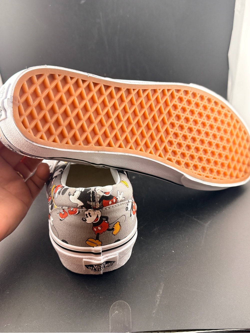 Rare Limited Edition Vans Unisex Mickey Mouse Slip-On Shoes - Picture 5 of 6